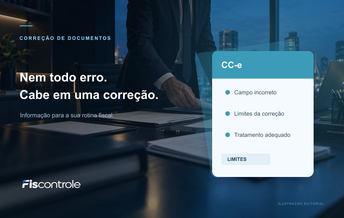 Carta de correção de NF-e: quando o erro exige outro tratamento