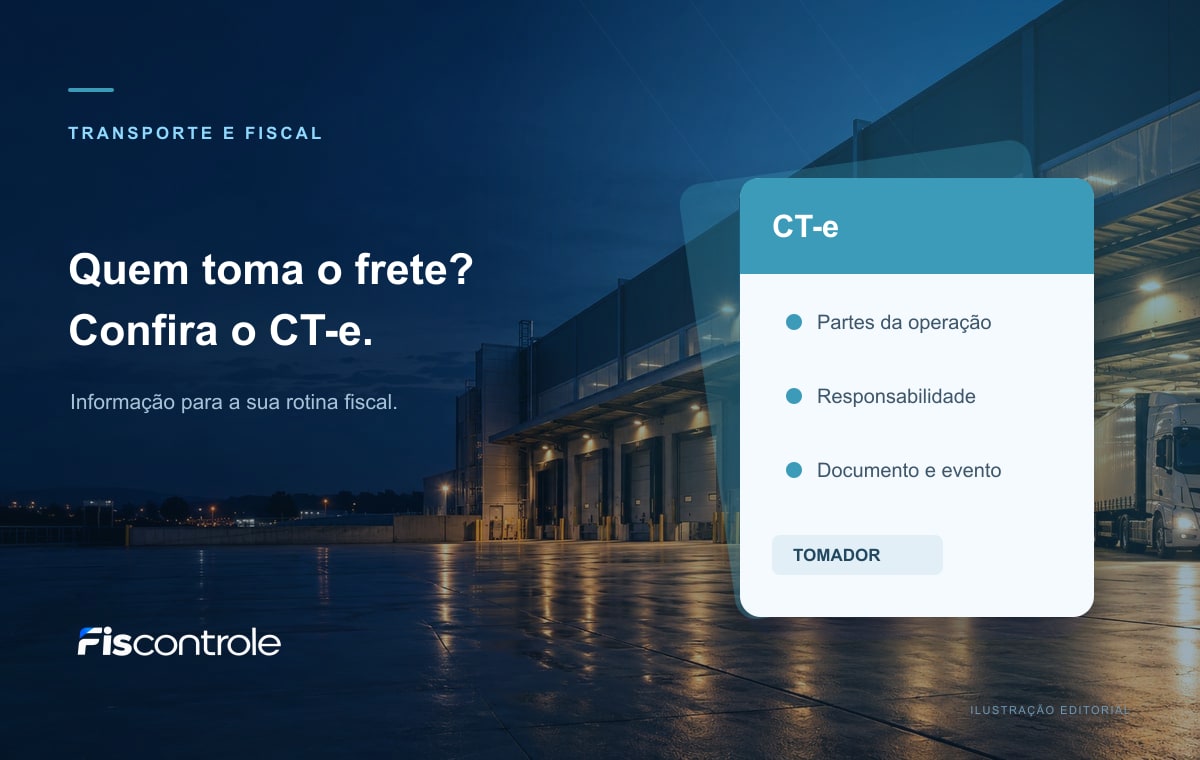 Tomador no CT-e: quando corrigir o documento e quando tratar o acerto financeiro