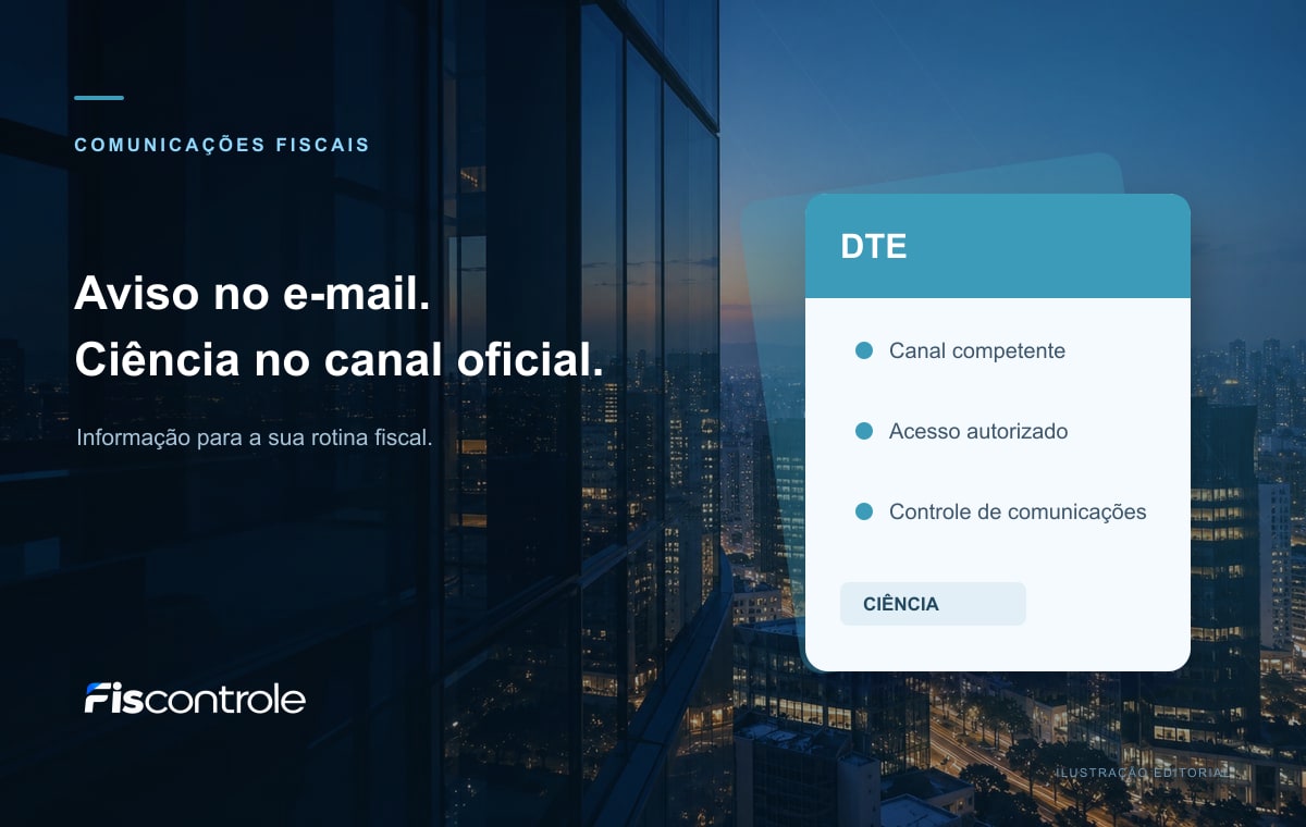 Caixa postal fiscal: a falta de alerta por e-mail não afasta uma intimação
