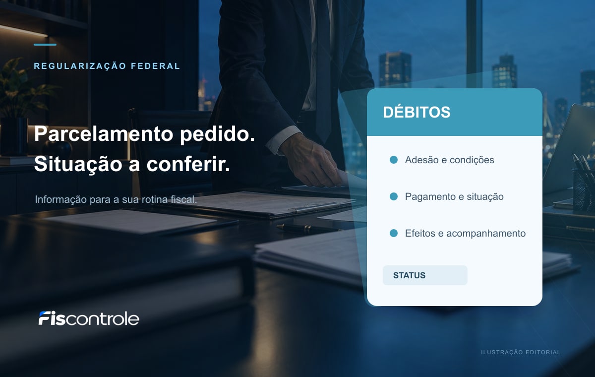 Parcelamento ordinário federal: quando o pedido vira acordo e o que pode rescindi-lo