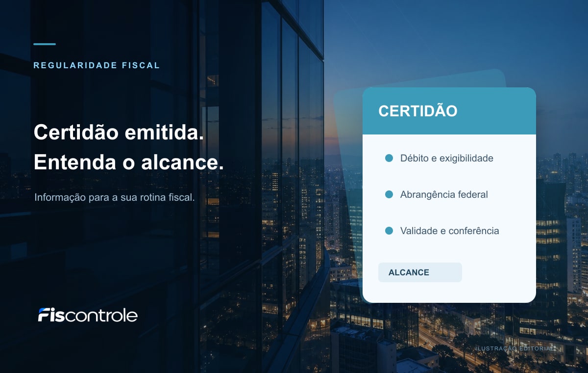 Certidão positiva com efeitos de negativa: o que comprova e o que fica fora dela