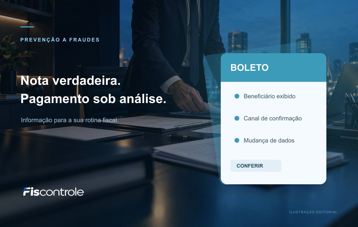 Boleto com nota fiscal verdadeira também pode ser golpe: o que conferir antes de pagar