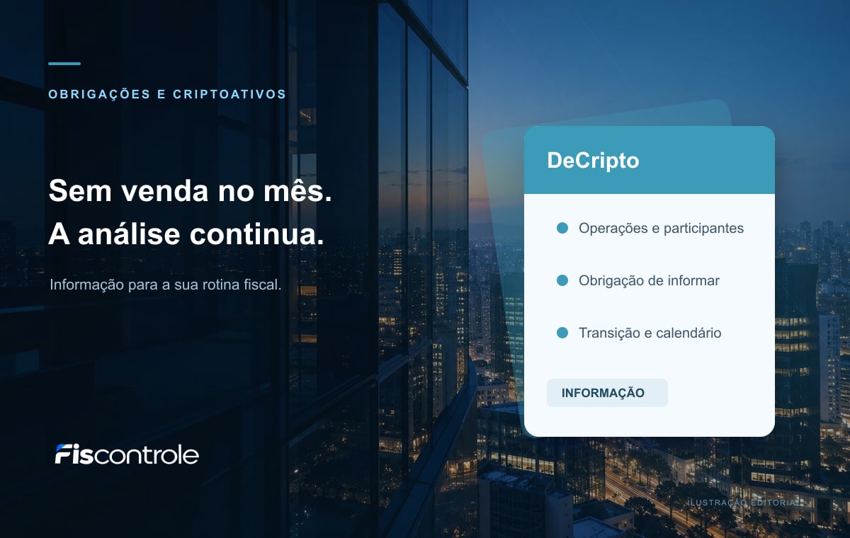 DeCripto: por que não vender criptoativos não encerra a análise da obrigação de informar