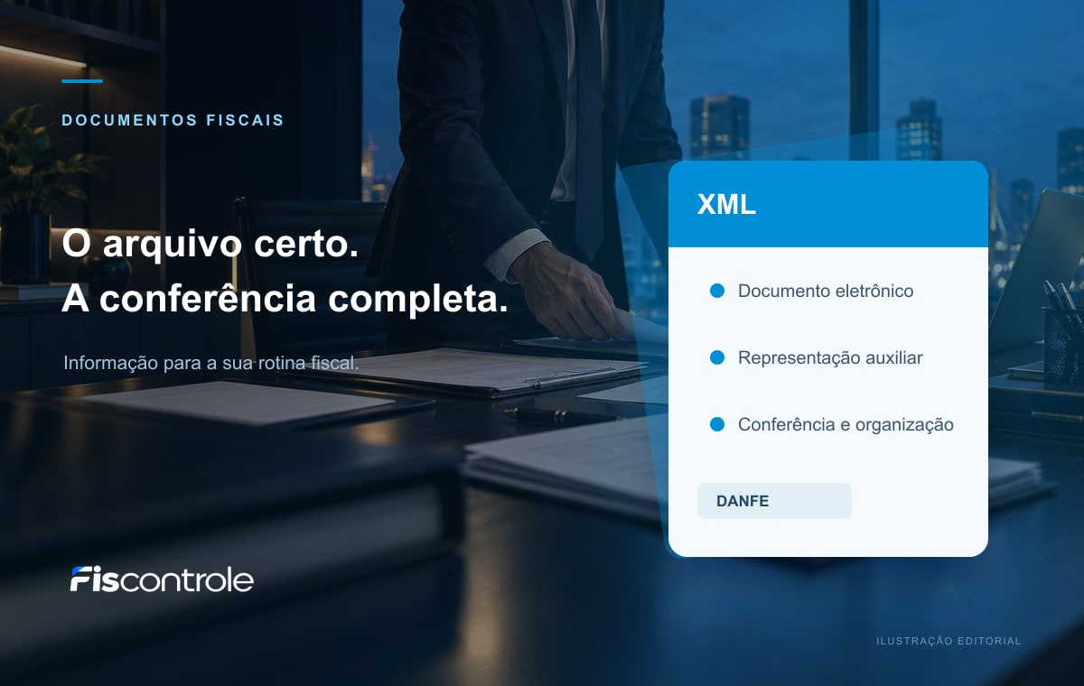 XML e DANFE: o que guardar e conferir antes do fechamento fiscal